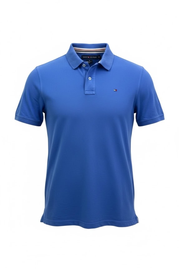 TOMMY HILFIGER Polo Μπλούζα Logo Μπλε Ανδρική M