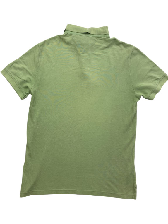 Tommy Hilfiger Polo Shirt Classic Custom Fit Πράσινο Ανδρικό M