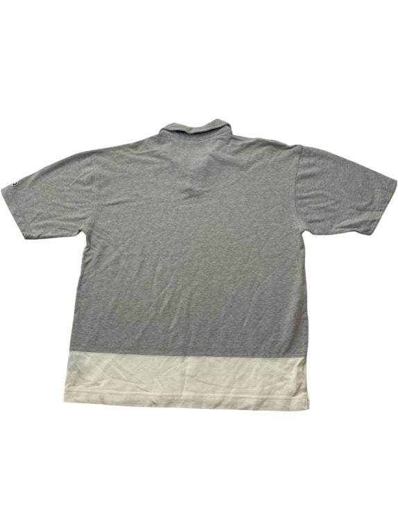 Tommy Hilfiger Polo Shirt Δίχρωμο Γκρι Εκρού Unisex M–L