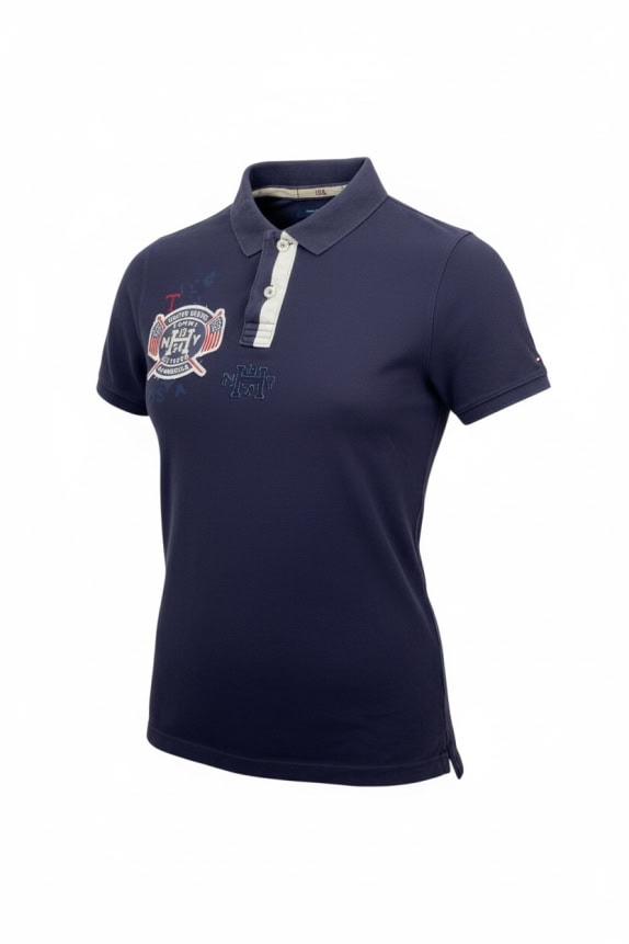 Tommy Hilfiger Polo Shirt Logo Navy XL