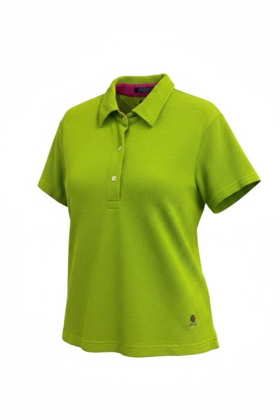 TOMMY HILFIGER POLO SHIRT MINIMAL LIME GREEN ΓΥΝΑΙΚΕΙΟ PRE OWNED M