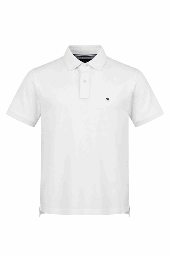 TOMMY HILFIGER POLO SHIRT MINIMAL WHITE ΑΝΤΡΙΚΟ PRE OWNED L