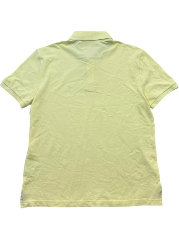 TOMMY HILFIGER POLO SHIRT MINIMAL YELLOW ΑΝΤΡΙΚΟ PRE OWNED L