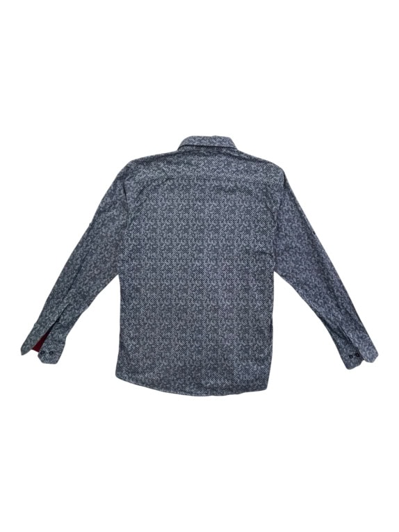 TOMMY HILFIGER ΠΟΥΚΑΜΙΣΟ CASUAL LOGO ΜΠΛΕ ΑΝΔΡΙΚΟ XL
