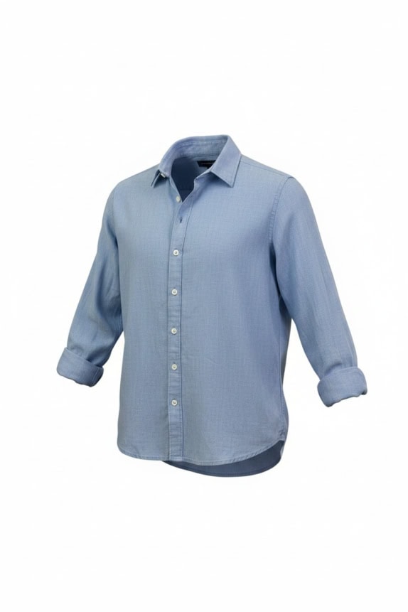TOMMY HILFIGER ΠΟΥΚΑΜΙΣΟ CASUAL ΜΕ ΛΟΓΟΤΥΠΟ ΜΠΛΕ UNISEX S pre-owned