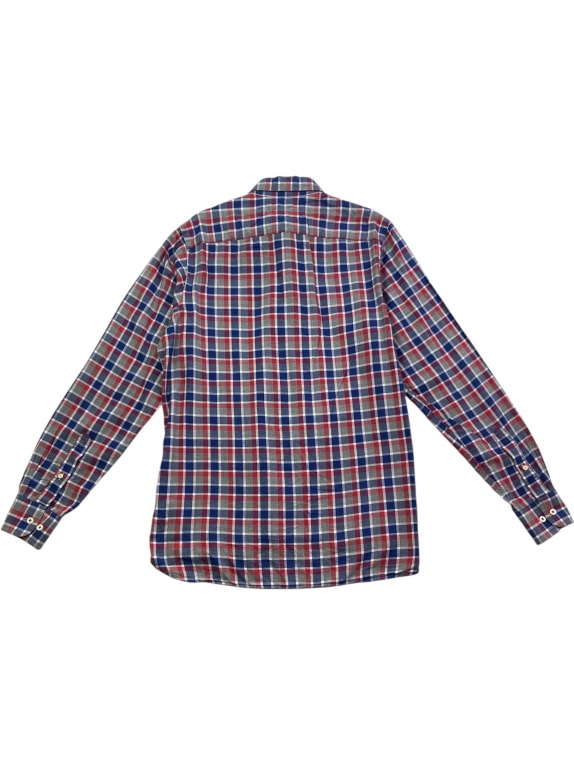 TOMMY HILFIGER Πουκάμισο Καρό Logo Πολύχρωμο Ανδρικό M