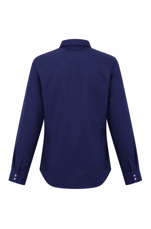 TOMMY HILFIGER ΠΟΥΚΑΜΙΣΟ ΚΛΑΣΙΚΟ ΜΠΛΕ ΓΥΝΑΙΚΕΙΟ PRE OWNED L