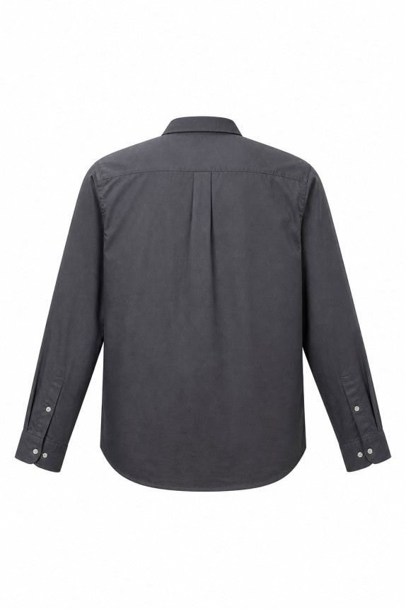 1990S TOMMY HILFIGER CAMICIA MINIMAL GRIGIO UOMO PRE OWNED XL