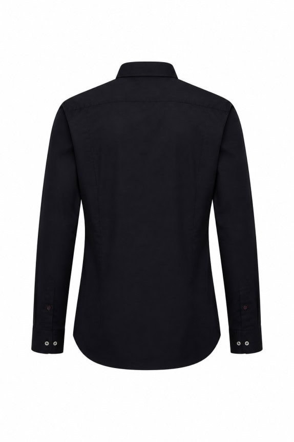 TOMMY HILFIGER ΠΟΥΚΑΜΙΣΟ MINIMAL ΜΑΥΡΟ ΑΝΤΡΙΚΟ PRE OWNED M