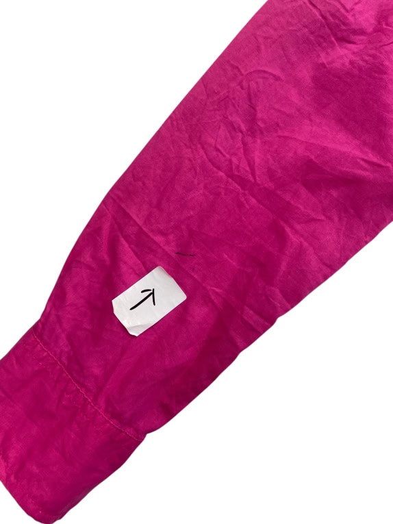 TOMMY HILFIGER Πουκάμισο Μονόχρωμο Casual Logo Φούξια Γυναικείο S