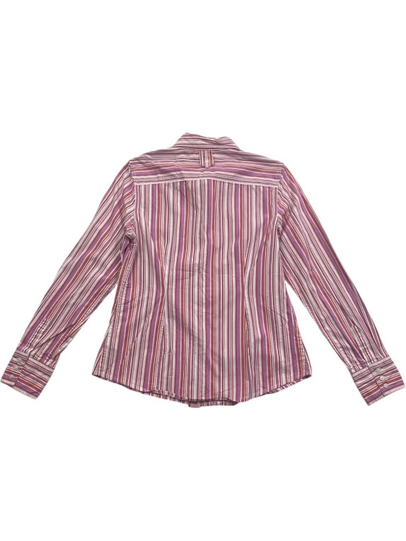 TOMMY HILFIGER Πουκάμισο Ριγέ Classic Logo Πολύχρωμο Γυναικείο M