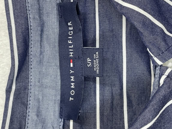 TOMMY HILFIGER ΠΟΥΚΑΜΙΣΟ ΡΙΓΕ ΜΠΛΕ ΑΝΤΡΙΚΟ PRE OWNED S