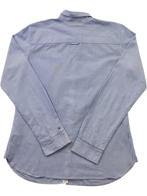 TOMMY HILFIGER ΠΟΥΚΑΜΙΣΟ ΡΙΓΕ ΜΠΛΕ ΓΥΝΑΙΚΕΙΟ PRE OWNED S