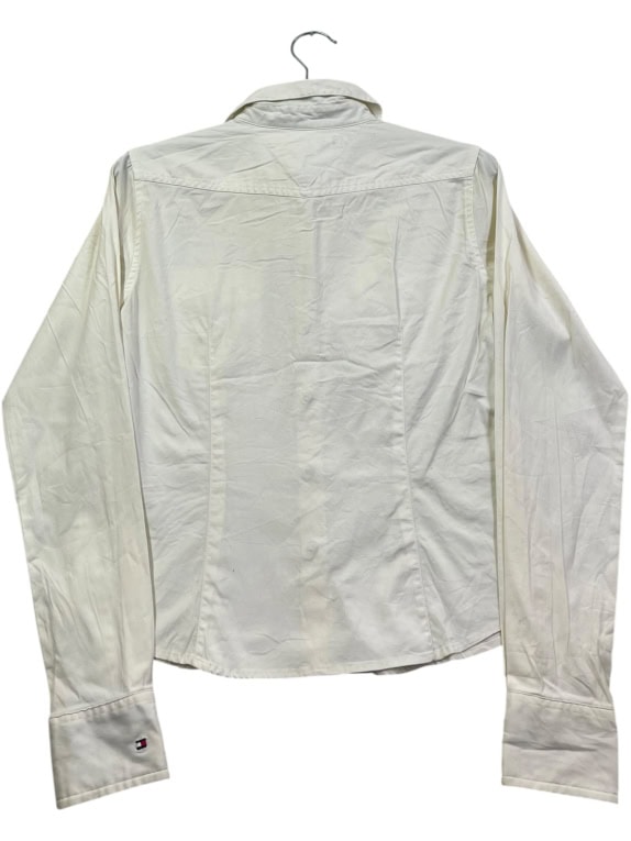 TOMMY HILFIGER ΠΟΥΚΑΜΙΣΟ VINTAGE ΕΚΡΟΥ ΓΥΝΑΙΚΕΙΟ S pre-owned