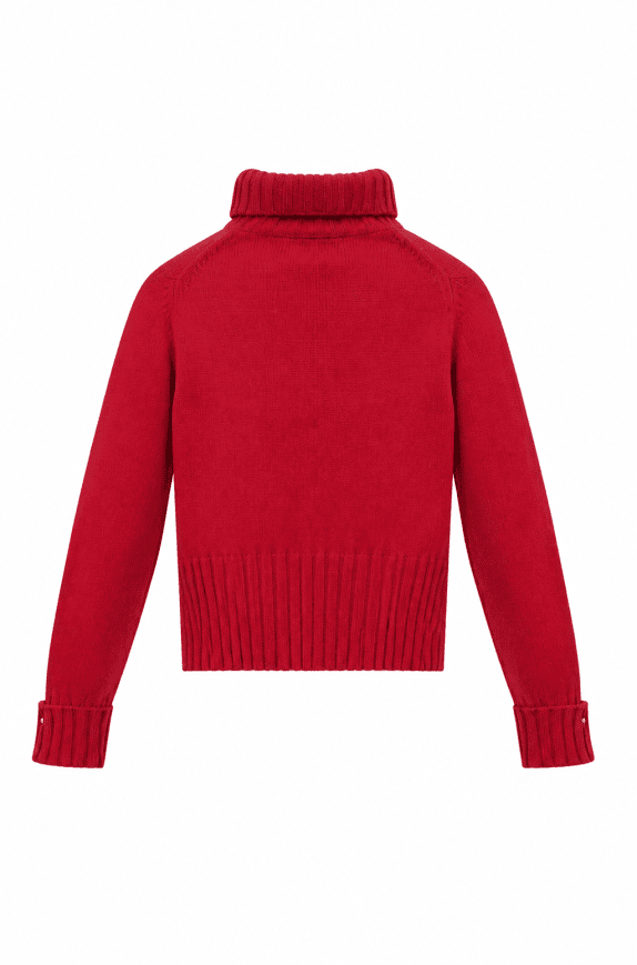 TOMMY HILFIGER 00s SWEATER KNIT CLASSIC RED WOMEN PRE OWNED M