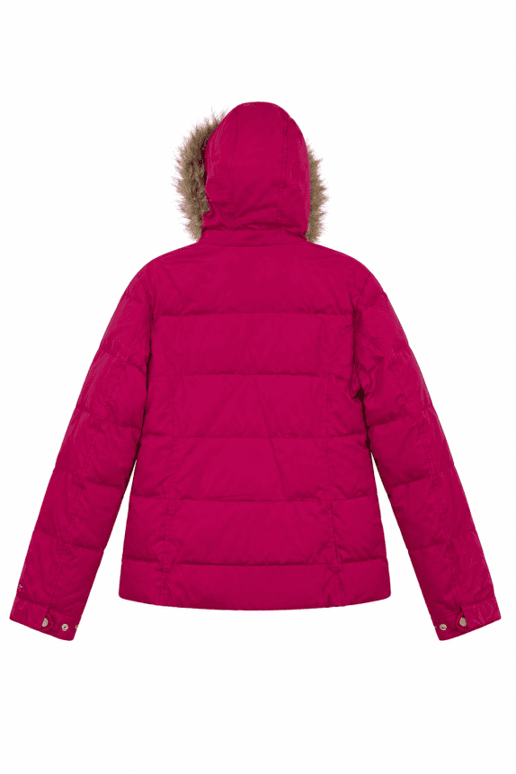 TOMMY HILFIGER PUFFER ΜΠΟΥΦΑΝ MINIMAL ΦΟΥΞΙΑ ΓΥΝΑΙΚΕΙΟ PRE OWNED L