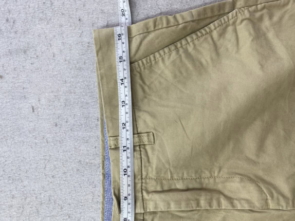 TOMMY HILFIGER ΣΟΡΤΣ CHINO ΚΑΛΛΙΓΡΑΜΜΟ ΜΠΕΖ ΑΝΤΡΙΚΟ PRE OWNED M