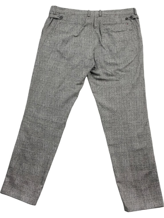 Tommy Hilfiger Tailored Παντελόνι Καρό Classic Λογότυπο Γκρι Ανδρικό 56