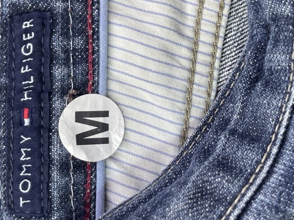 TOMMY HILFIGER ΤΖΙΝ ΠΑΝΤΕΛΟΝΙ WASHED BLUE ΑΝΤΡΙΚΟ PRE OWNED M