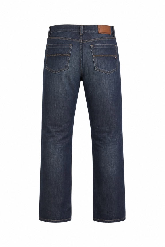 Y2K TOMMY HILFIGER ΤΖΙΝ ΠΑΝΤΕΛΟΝΙ WASHED ΣΚΟΥΡΟ ΜΠΛΕ ΑΝΤΡΙΚΟ PRE OWNED M