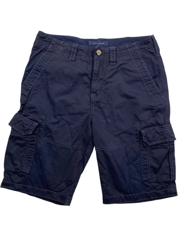 TOMMY HILFIGER ΒΕΡΜΟΥΔΑ CARGO VINTAGE LOGO NAVY BLUE ΑΝΔΡΙΚΗ ΜΕΓΕΘΟΣ 30