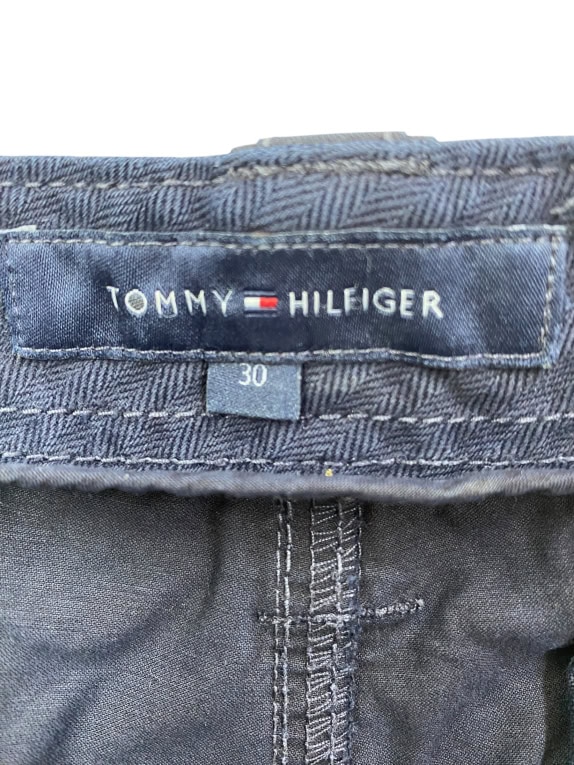 TOMMY HILFIGER ΒΕΡΜΟΥΔΑ CARGO VINTAGE LOGO NAVY BLUE ΑΝΔΡΙΚΗ ΜΕΓΕΘΟΣ 30