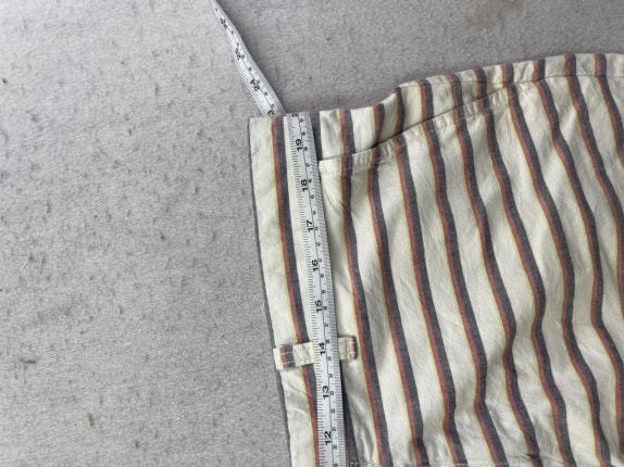 TOMMY HILFIGER ΒΕΡΜΟΥΔΑ STRIPED ΜΠΕΖ ΑΝΔΡΙΚΟ PRE OWNED XL