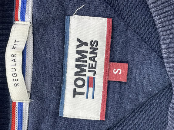 TOMMY JEANS CREWNECK GRAPHIC NAVY ΑΝΤΡΙΚΟ PRE OWNED S