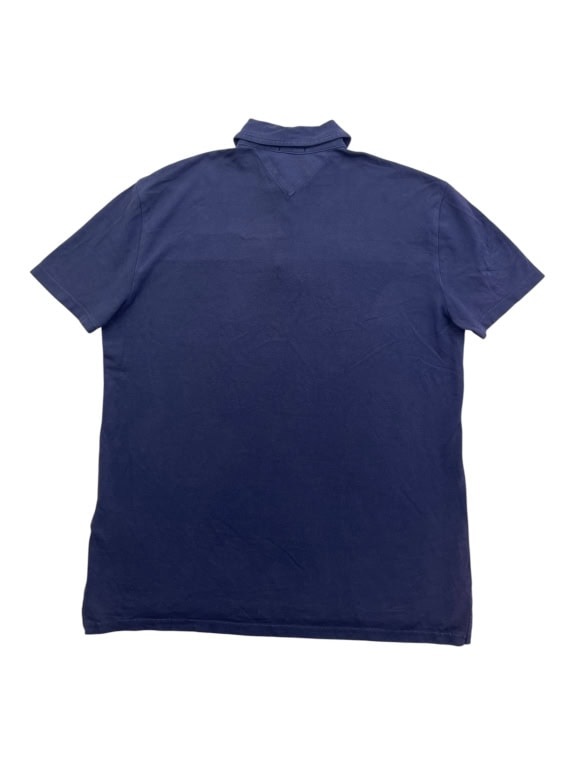TOMMY JEANS POLO SHIRT LOGO BLUE UNISEX L