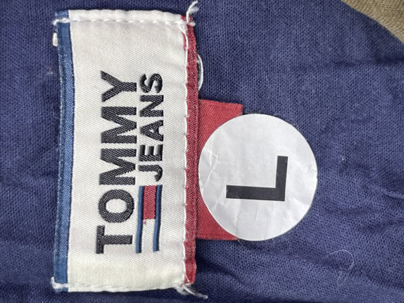 TOMMY JEANS ΠΑΝΤΕΛΟΝΙ CHINO MINIMAL OLIVE ΑΝΤΡΙΚΟ PRE OWNED L