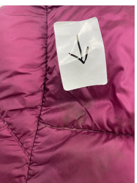 TOMMY JEANS Puffer Jacket Casual Logo Μπορντό Unisex M