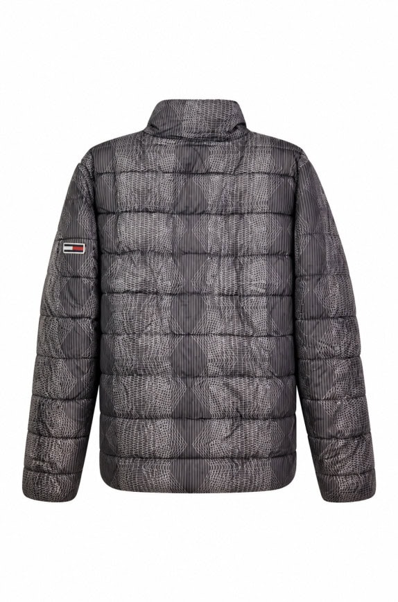 TOMMY JEANS GIACCA PUFFER  GRIGIO UOMO PRE OWNED XL