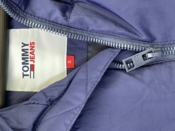 TOMMY JEANS PUFFER JACKET STREETWEAR NAVY ΑΝΤΡΙΚΟ PRE OWNED S
