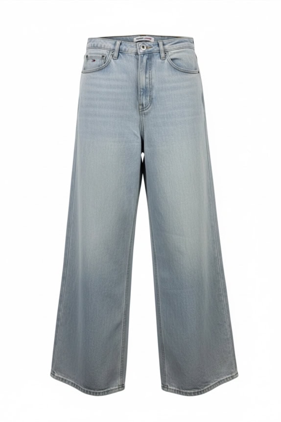 TOMMY JEANS Jeans a vita alta Claire azzurro chiaro da donna XS