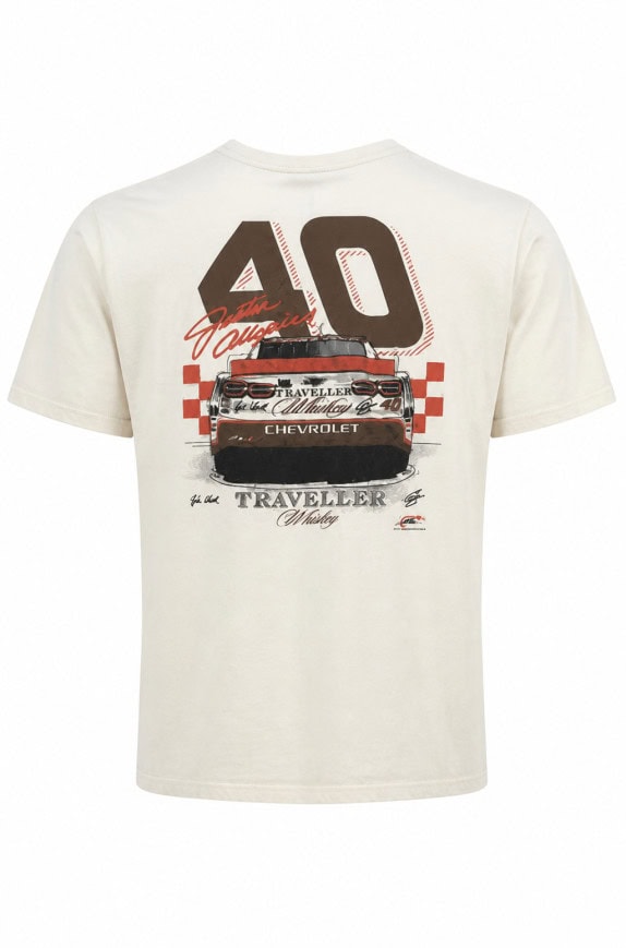 TRAVELLER T SHIRT GRAPHIC CREAM ΑΝΤΡΙΚΟ PRE OWNED XXL