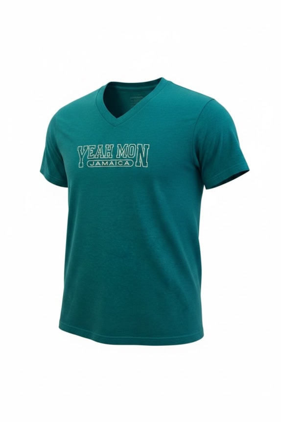 TROPIX T-SHIRT YEAH MON JAMAICA ΠΡΑΣΙΝΟ UNISEX L