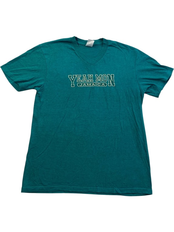 TROPIX T-SHIRT YEAH MON JAMAICA VERDE UNISEX L
