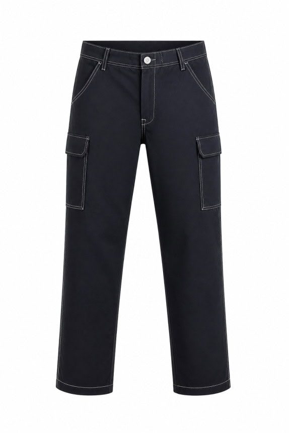 TRUE RELIGION CARGO ΠΑΝΤΕΛΟΝΙ WORKWEAR ΜΑΥΡΟ ΑΝΤΡΙΚΟ PRE OWNED XL