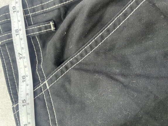 TRUE RELIGION CARGO ΠΑΝΤΕΛΟΝΙ WORKWEAR ΜΑΥΡΟ ΑΝΤΡΙΚΟ PRE OWNED XL