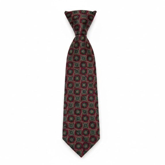 TRUSSARDI ΓΡΑΒΑΤΑ RETRO ΜΠΟΡΝΤΟ ΑΝΤΡΙΚΟ PRE OWNED
