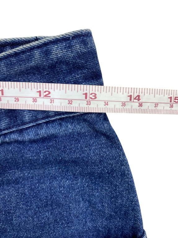 Trussardi Jeans Denim Παντελόνι Vintage Logo Μπλε Γυναικείο XS
