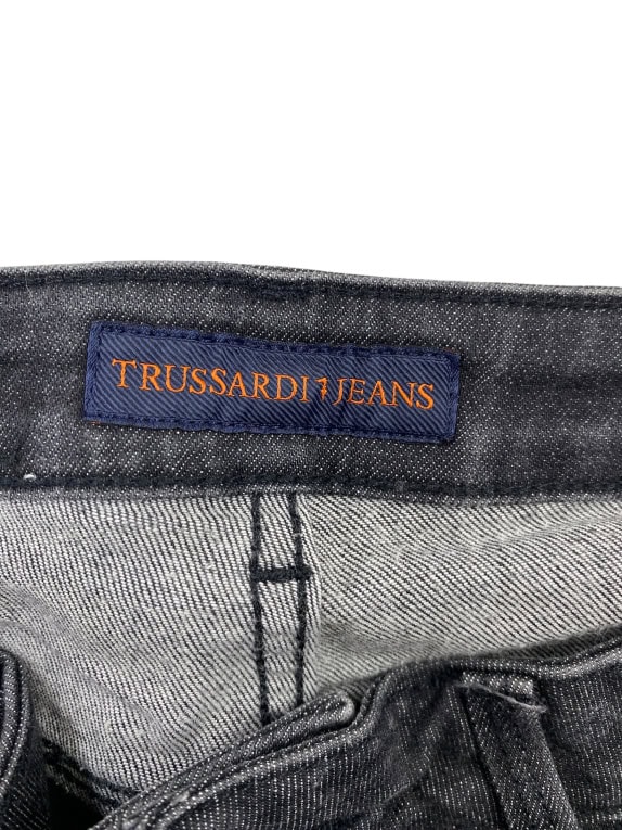 TRUSSARDI JEANS ΠΑΝΤΕΛΟΝΙ DENIM ΜΕ ΤΡΟΥΚΣ ΓΚΡΙ ΓΥΝΑΙΚΕΙΟ S