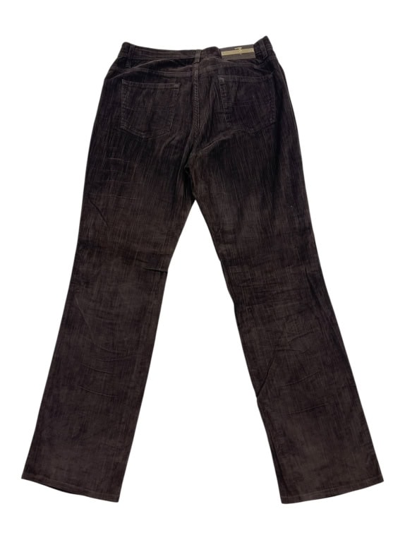Trussardi Jeans Παντελόνι Καφέ Κοτλέ Γυναικείο S