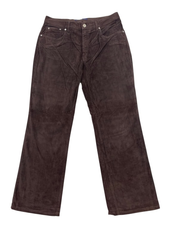 Trussardi Jeans Παντελόνι Κοτλέ Vintage Καφέ Γυναικείο M