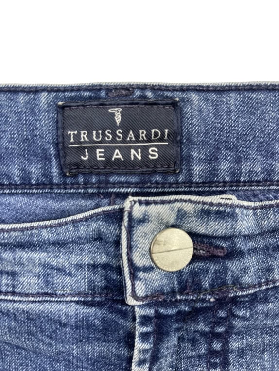 Trussardi Jeans Παντελόνι Τζιν Regular Fit Μπλε Ανδρικό S