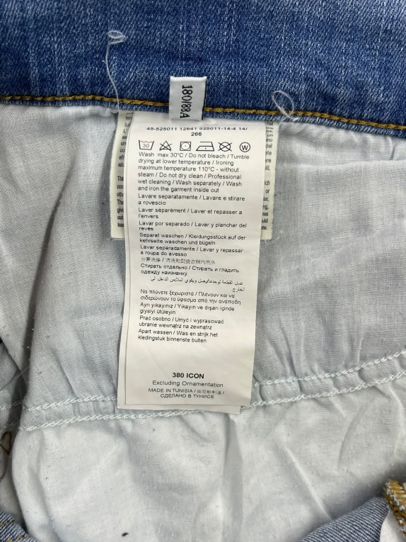 Trussardi Jeans Παντελόνι Τζιν Slim Fit Μπλε Ανδρικό M