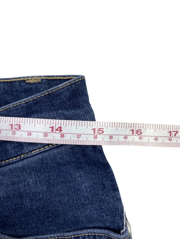 TRUSSARDI JEANS ΠΑΝΤΕΛΟΝΙ ΤΖΙΝ VINTAGE LOGO ΜΠΛΕ ΓΥΝΑΙΚΕΙΟ S