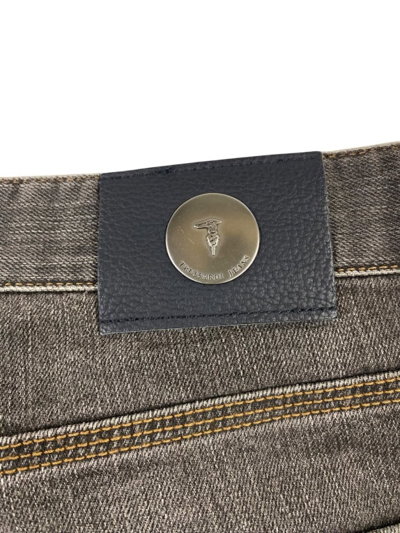 TRUSSARDI JEANS ΠΑΝΤΕΛΟΝΙ VINTAGE ΛΟΓΟΤΥΠΟ ΓΚΡΙ ΑΝΔΡΙΚΟ L