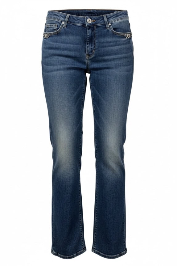 TRUSSARDI JEANS ΤΖΙΝ ΠΑΝΤΕΛΟΝΙ CLASSIC WASHED BLUE ΓΥΝΑΙΚΕΙΟ PRE OWNED S
