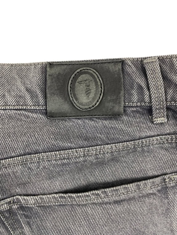TRUSSARDI ΠΑΝΤΕΛΟΝΙ ΤΖΙΝ CLOSE FIT VINTAGE LOGO ΓΚΡΙ ΑΝΔΡΙΚΟ M